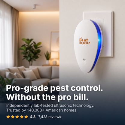 Ultrasonic Pest Repeller - Banish Pests For Good⭐